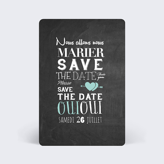 Save The Date Oui & Oui