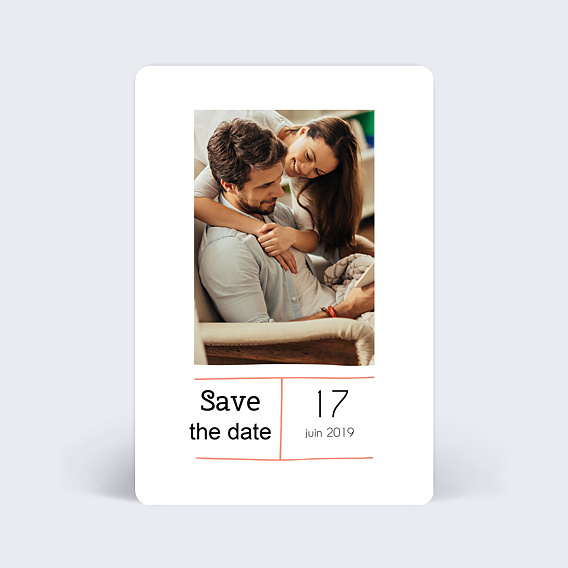 Save The Date Petite fleur