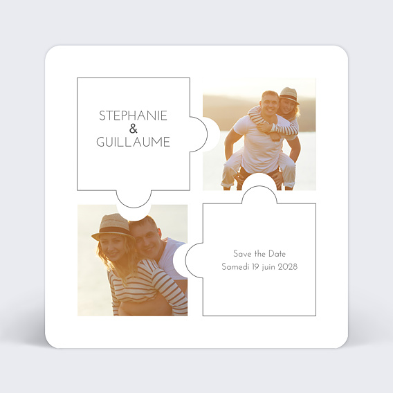 Save the date Puzzle
