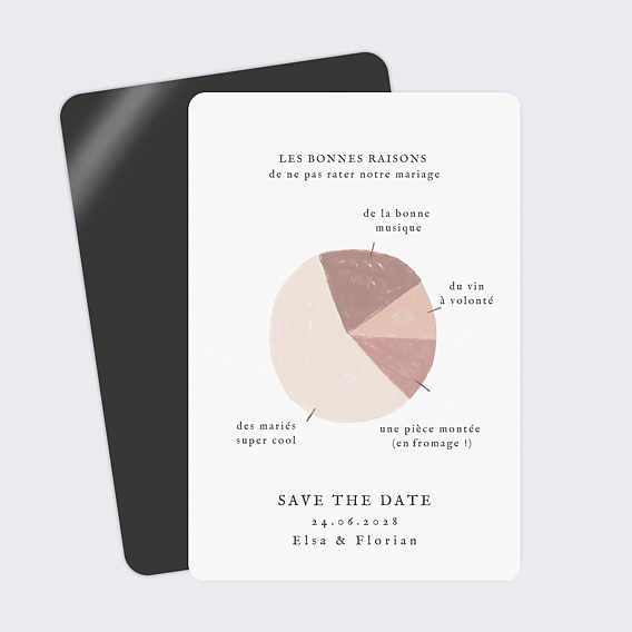 Save the date Notre Mariage