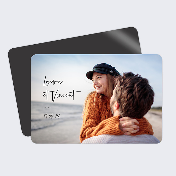 Save the date Photos & Typographie