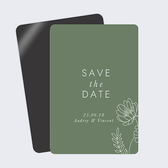 Save The Date Jardin d'Hiver