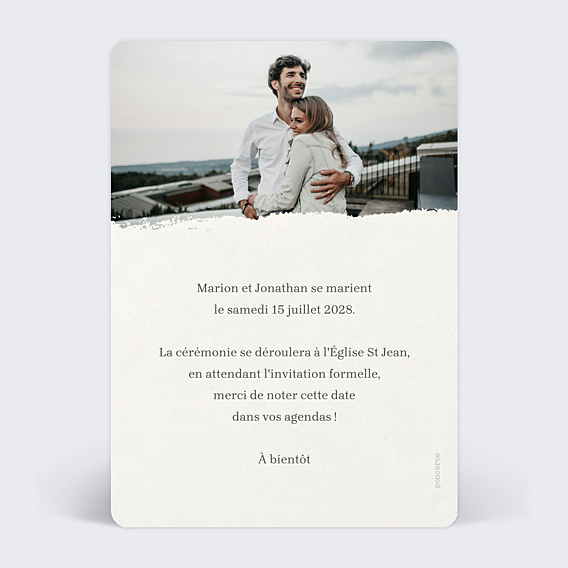 Save The Date Olivier Simple