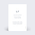 Save the date Bloom Verso