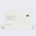 Save the date Carte Postale Vintage Verso