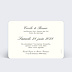 Save the date Classique beige Verso