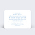 Save the date Instant Élégant Verso