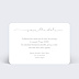 Save the date Lettres Chic Verso