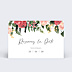 Save The Date Wild Flowers II