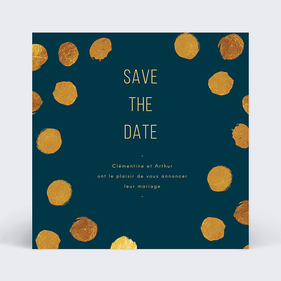 Save the date Graphique Chic