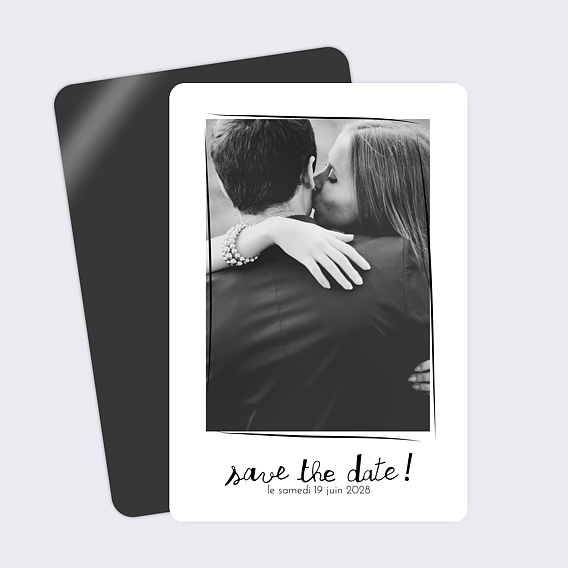 Save the date Timeline Calligraphie