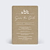 Save The Date Bouquet Champêtre