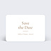 Save The Date Couronne de Dentelle