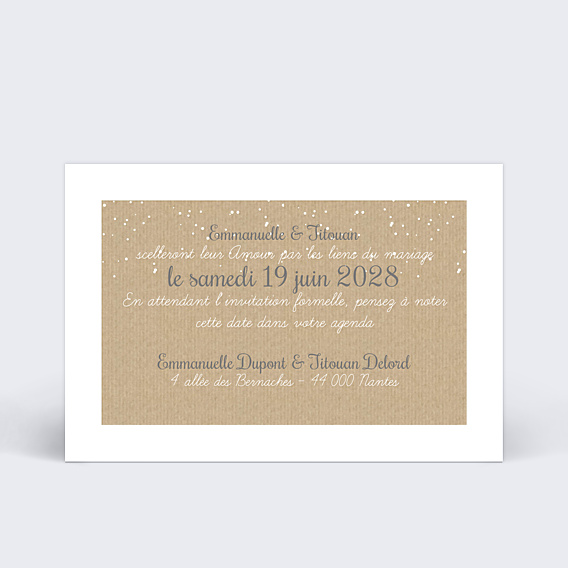 Save The Date Instant Rêvé