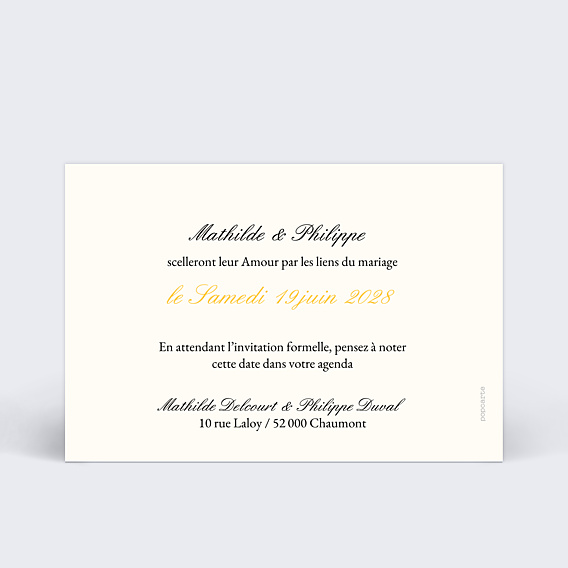 Save The Date Musique