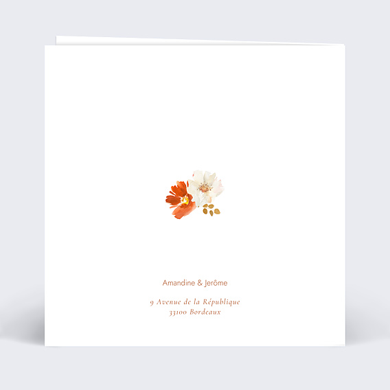 Save The Date Couronne Bouquet Parfumé