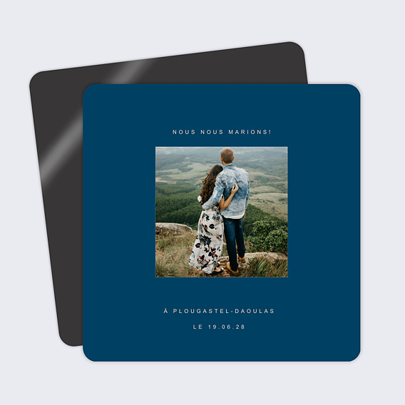 Save the date Velours