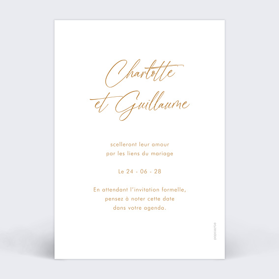 Save the date Arche Verso