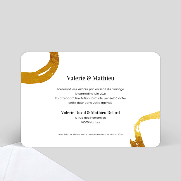 Save the Date Alliance Verso