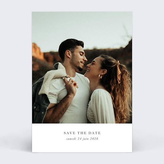 Save The Date Jardin Sauvage
