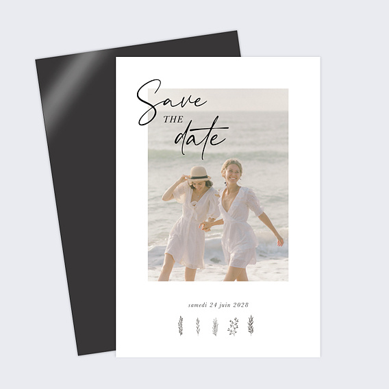 Save The Date Petit Herbier