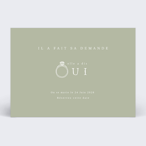 Save the date Bijoux Recto