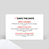 Save the date Affiche de Film Verso