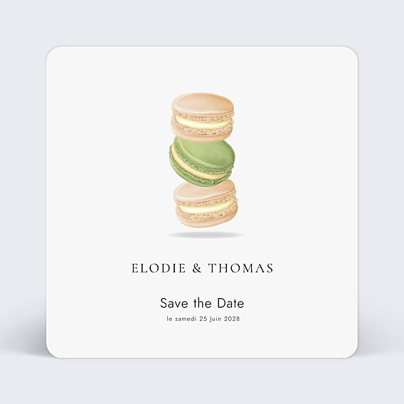 Save The Date Gourmandise