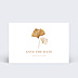 Save The Date Ginkgo Délicats