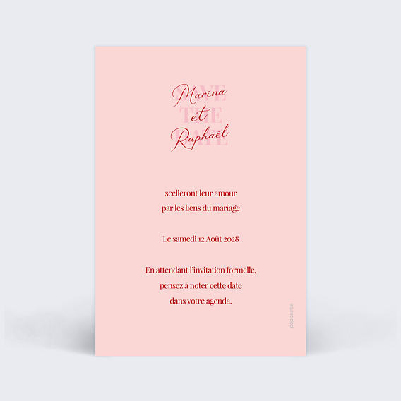 Save The Date Superposition