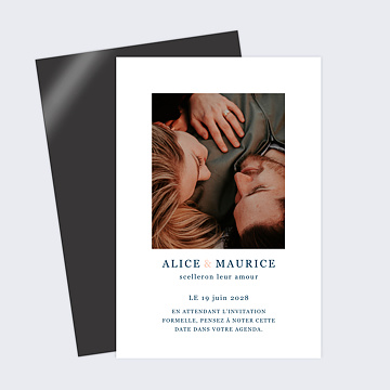 Save The Date Caractère