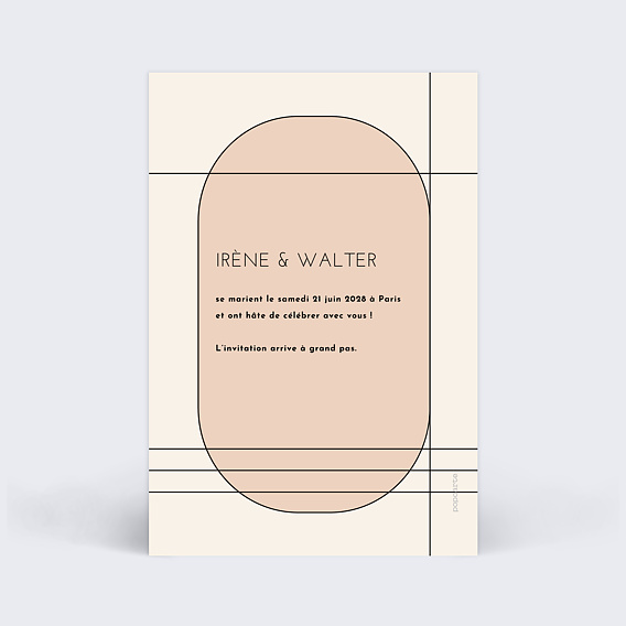 Save the date Mister M Walter Verso