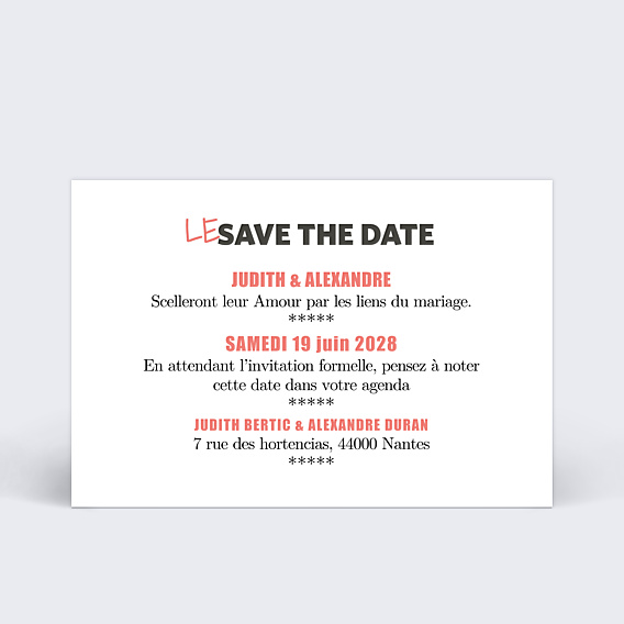 Save The Date Affiche de Film