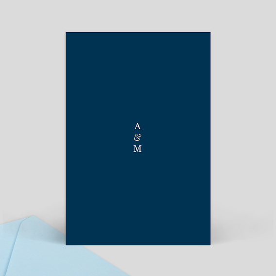 Save the date Caractère Verso