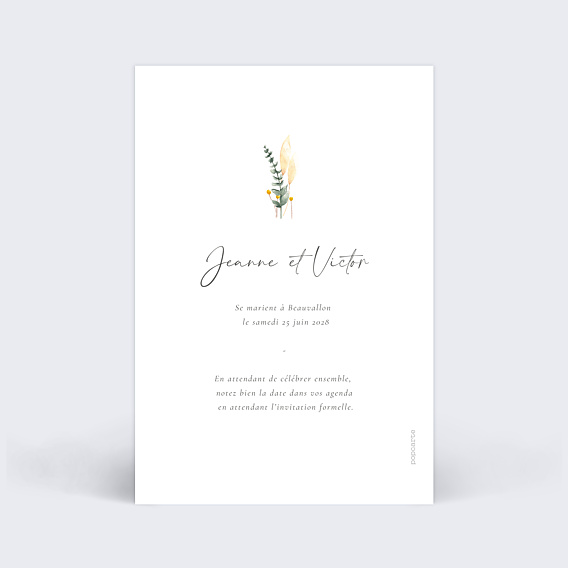 Save the date Bohemia Verso