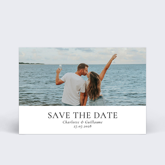 Save The Date Élégance Intemporelle