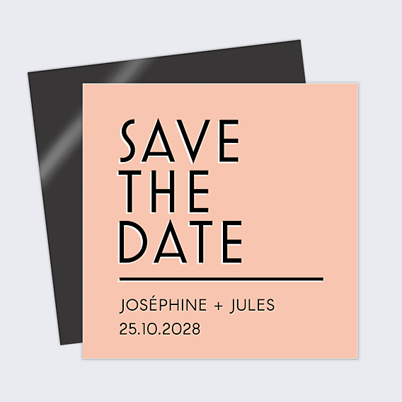 Save The Date Bold
