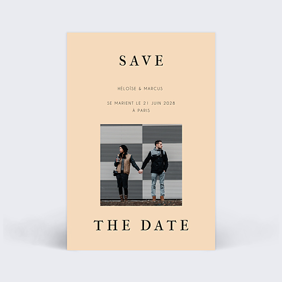 Save The Date Mister M Marcus