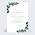 Save The Date Branche d'Eucalyptus