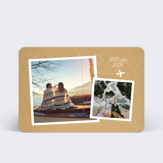 Save the date Carnet de Voyage