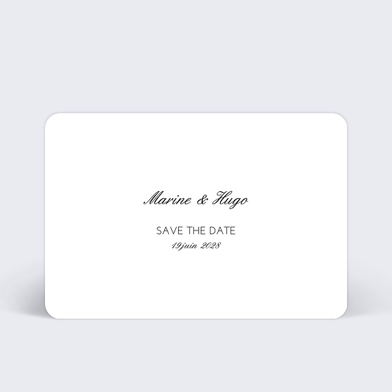 Save the date Classique