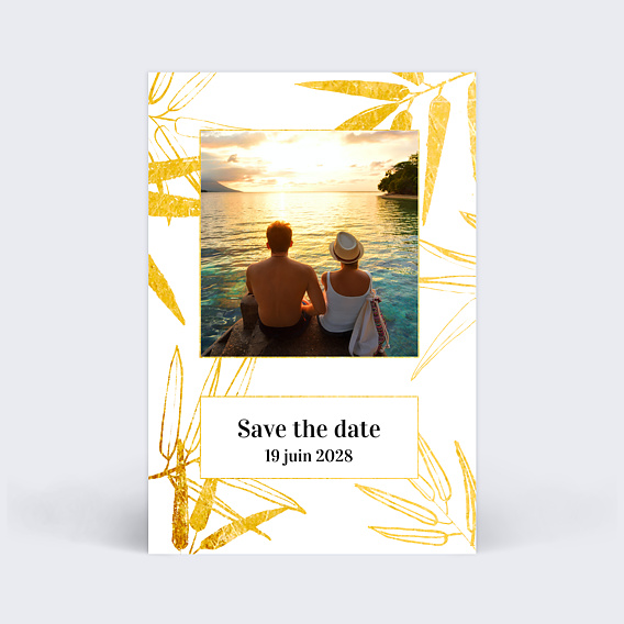Save the date Feuilles d'Or