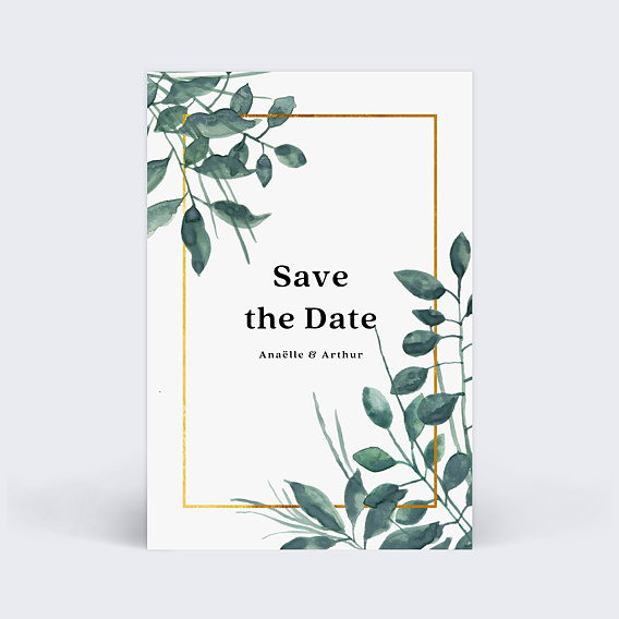 Save the date Luxe
