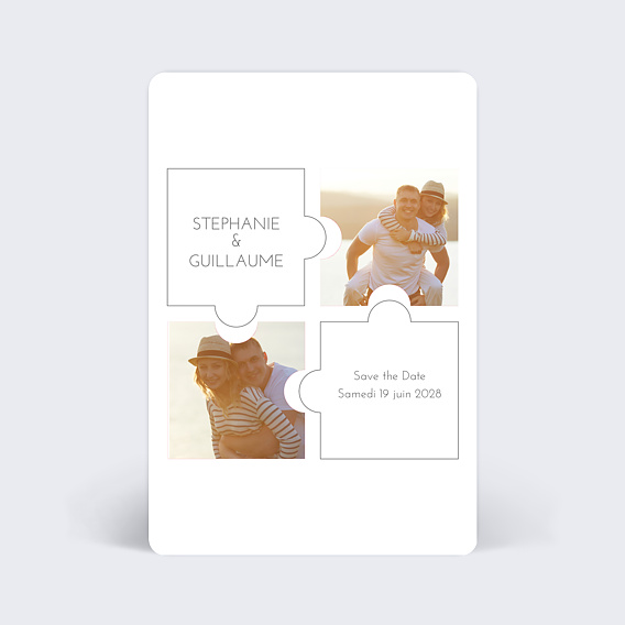 Save the date Puzzle