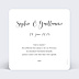 Save The Date Calligraphie