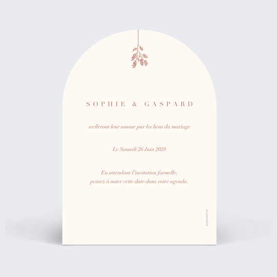 Save the date Botanica Verso