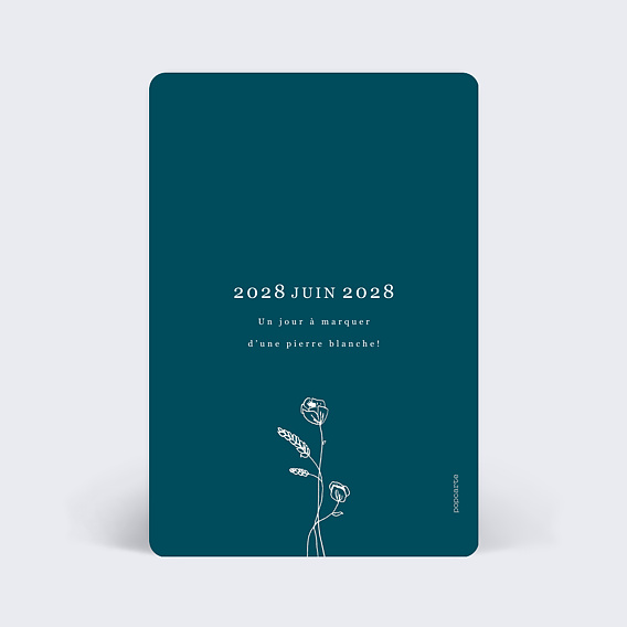 Save the date Idylle Verso