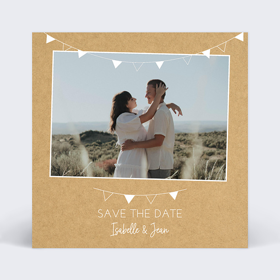 Save the date Bucolique