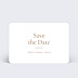 Save the date Couronne de Dentelle