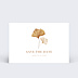 Save the date Ginkgo Délicats